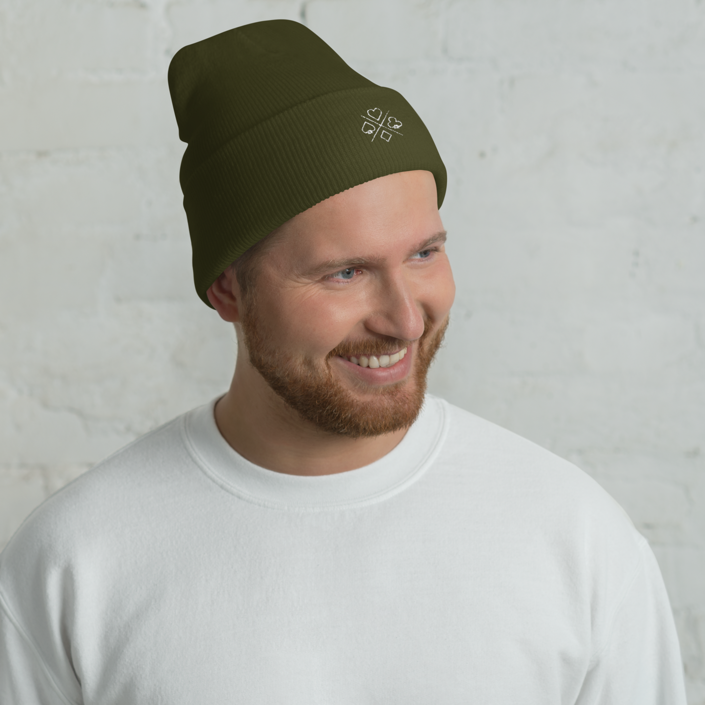 Poker Suit Emblem - Poker Beanie