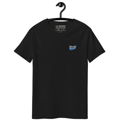 Ace on the River Poker Premium Black Shirt Front View