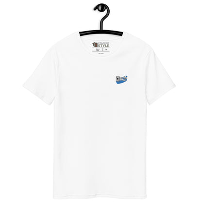 Ace on the River Poker Premium White Shirt Front View