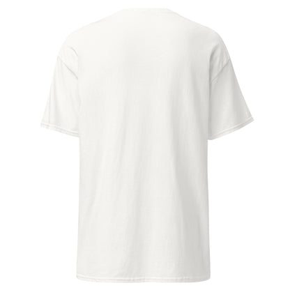 All In Poker Shirt - Back View White | Rear Design of Poker Tee