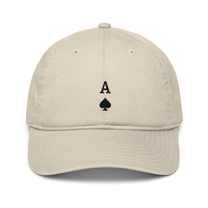 Ace of Spades - Organic Poker Hat